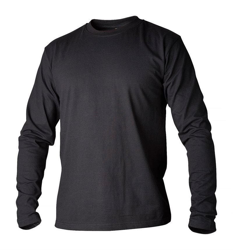 Product Image for T-shirt med lång ärm, svart