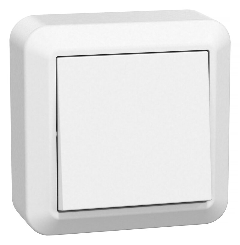 Product Image for Strömbrytare 2-pol, utanpåliggande, Connect 2 Home
