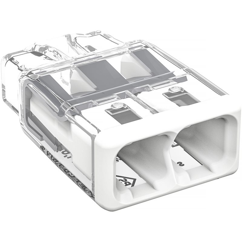 Product Image for Kopplingsklämma 2773-402, 2-POL, 2x0.75-4mm2, Vit, 10-pack