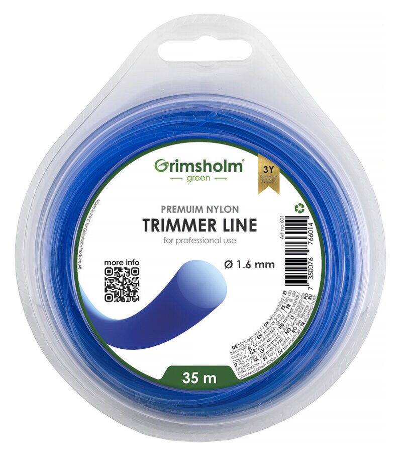 Product Image for Trimmertråd rund, 1,6 mm, 35 m