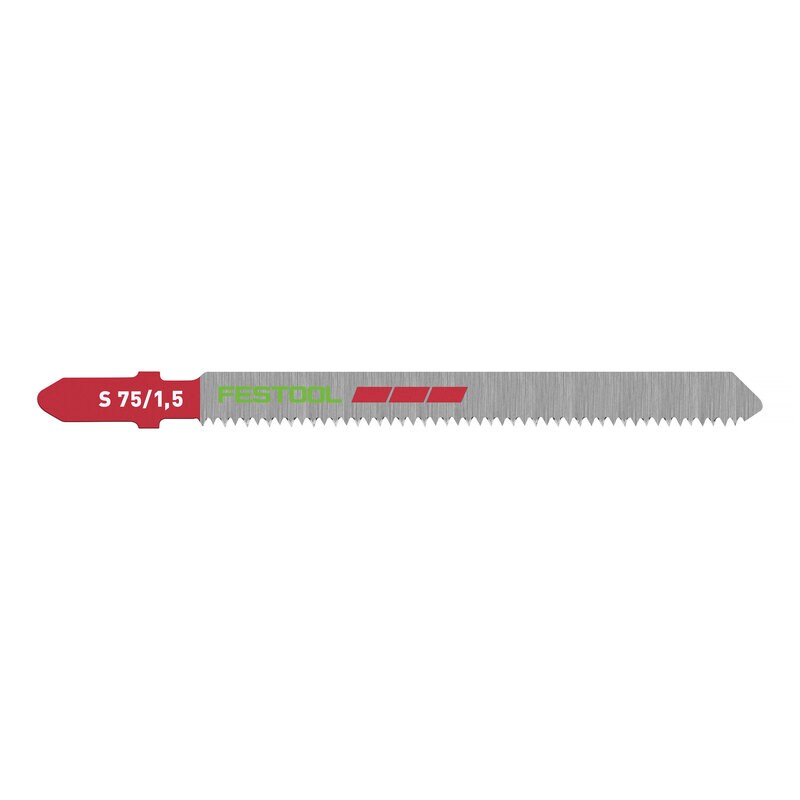 Product Image for Sticksågsblad S 75/1,5/5, plast