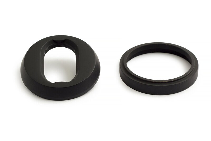 Product Image for Cylinderring universal, svart aluminium