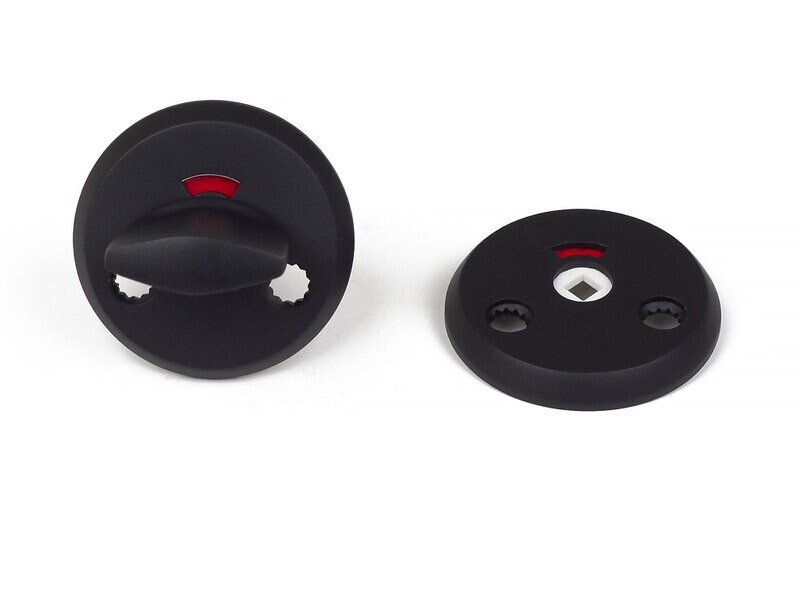 Product Image for WC-beslag A262, svart aluminium