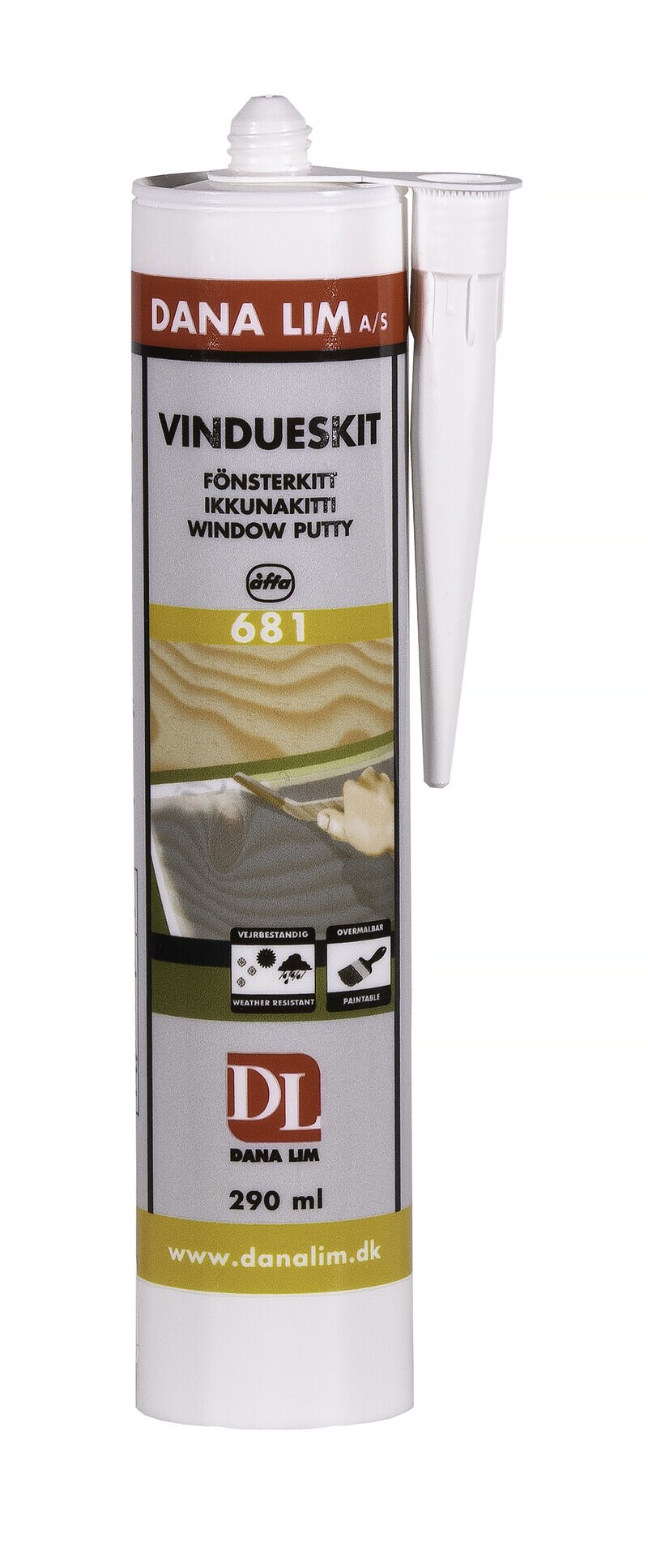 Product Image for Fönsterkitt 681, 290 ml