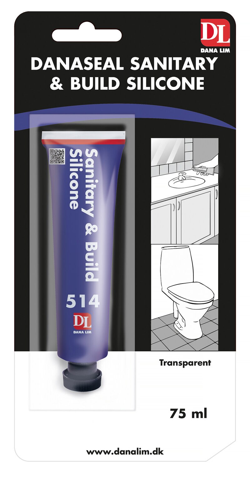 Product Image for Fogmassa silikon 514 transparent, 75 ml