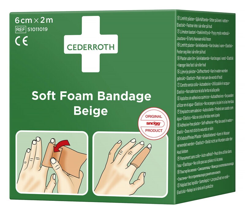 Product Image for Bandage svart, 60 mm x 4,5 m