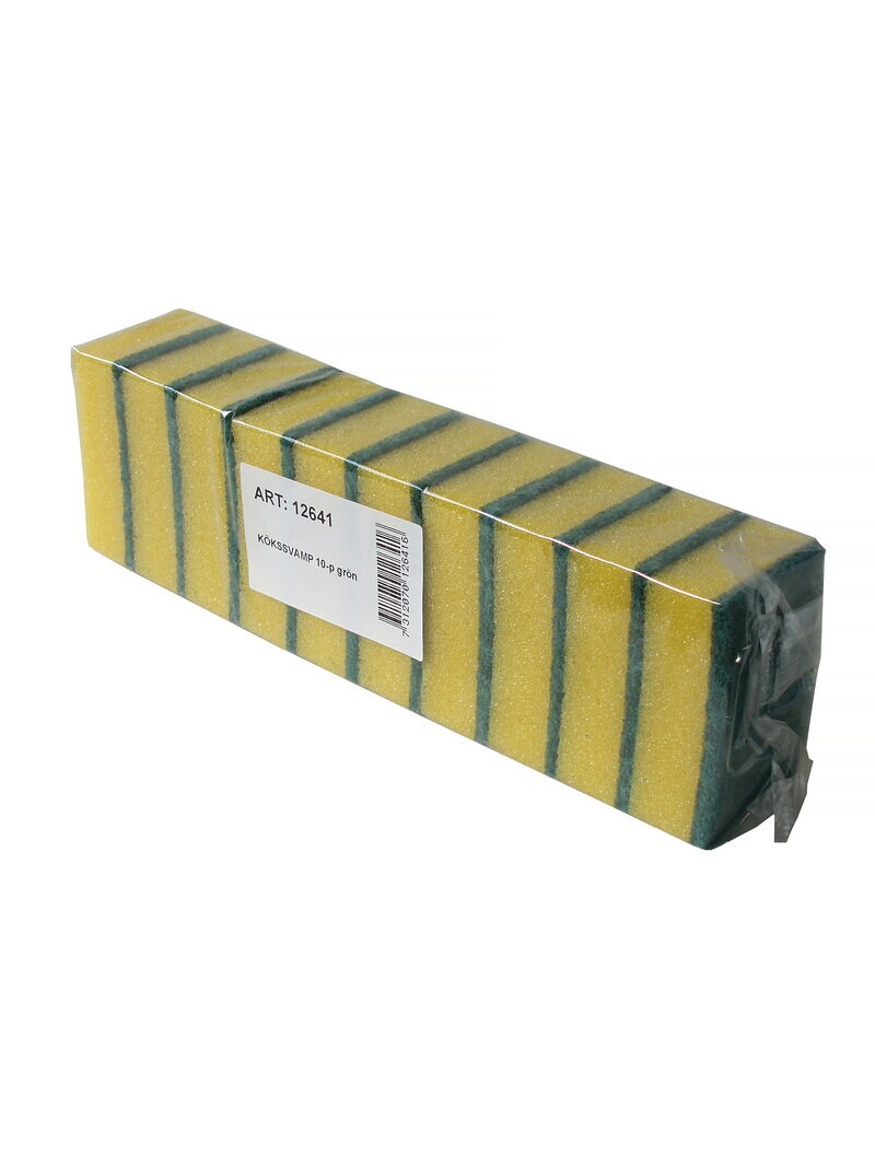 Product Image for Kökssvamp 10-pack grön