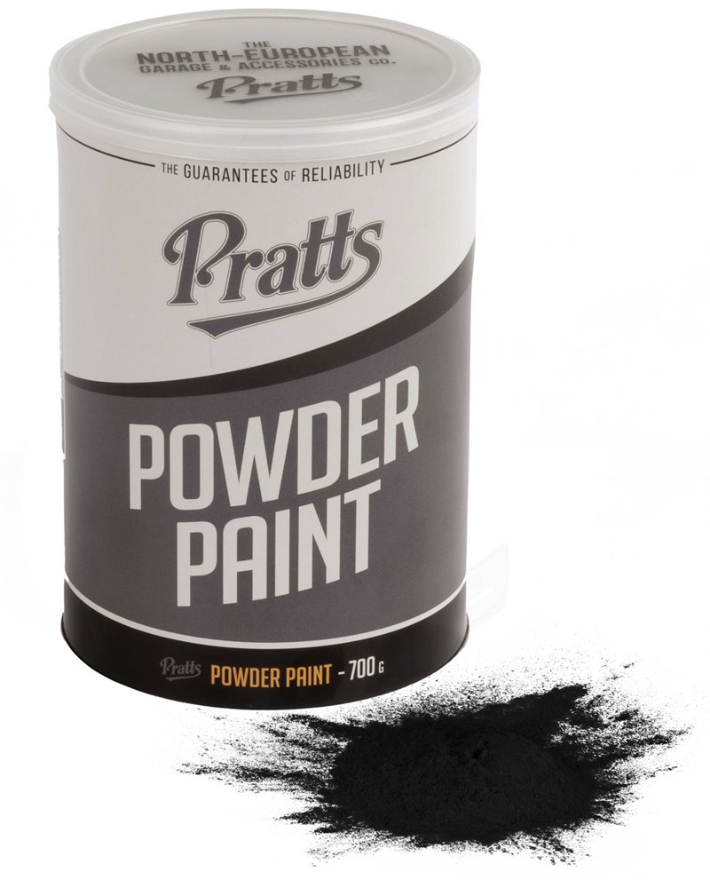 Product Image for Pulverlackeringsfärg svart, blank, 0,7 kg