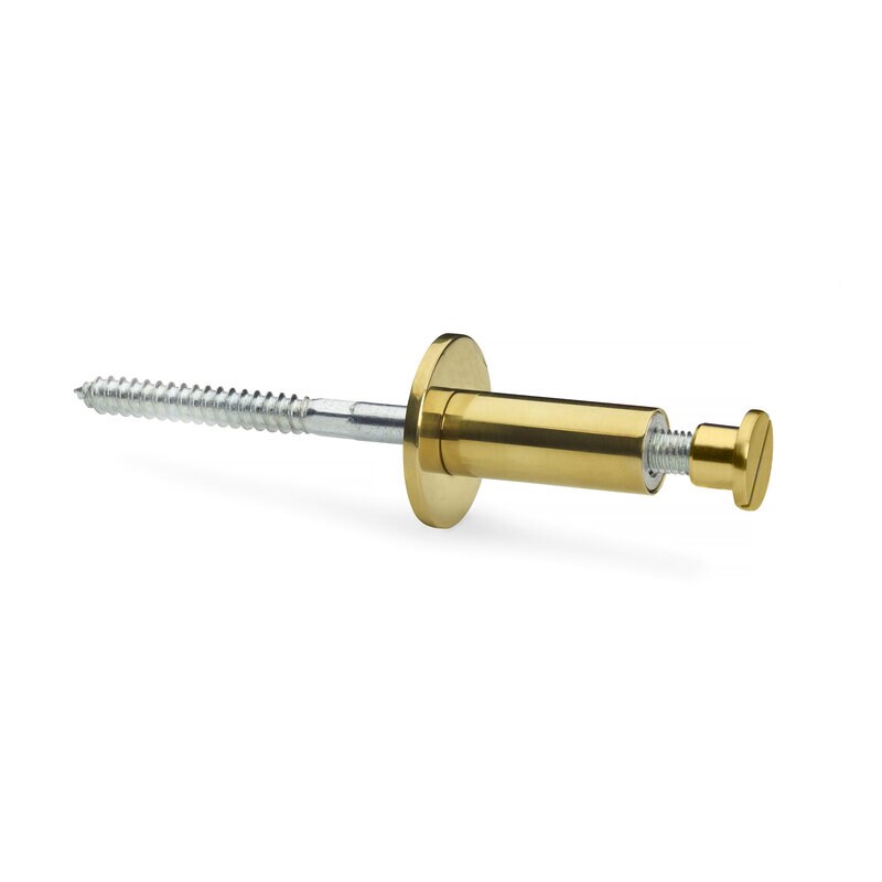 Product Image for Ledstångsbeslag 951, mässing