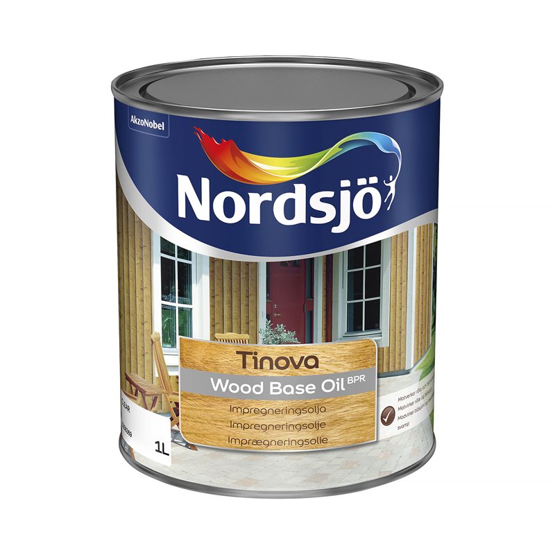 Product Image for Grundolja, Tinova Wood Base Oil BPR, 1 L