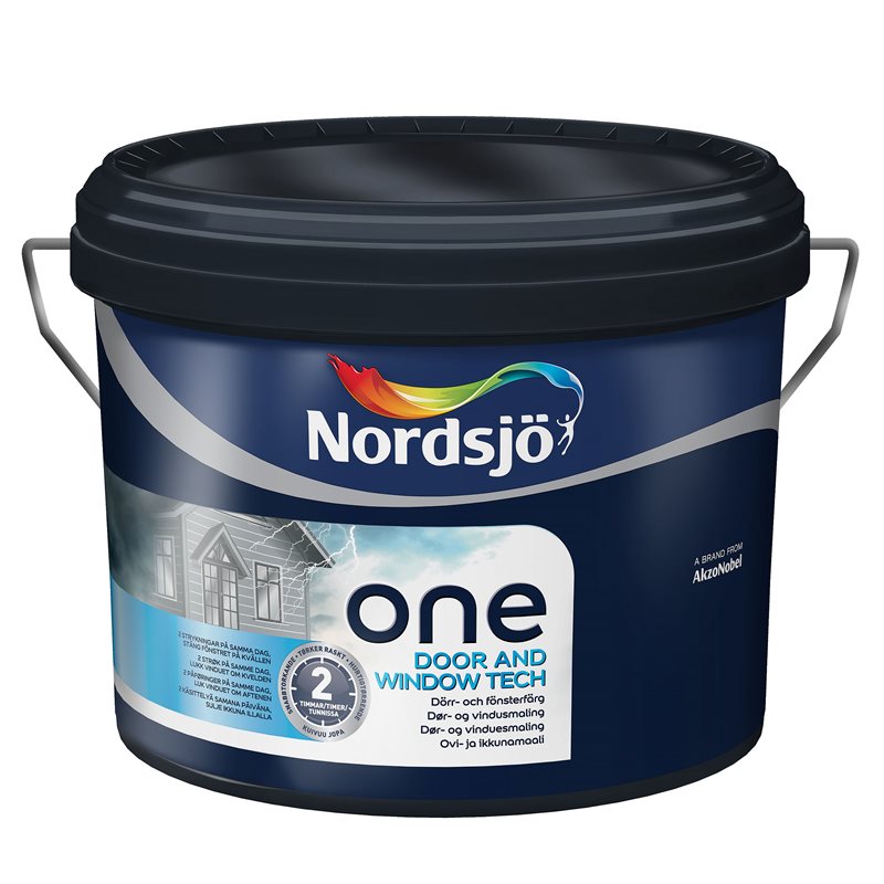 Product Image for One Door & Window Tech, vit, 2,5 L