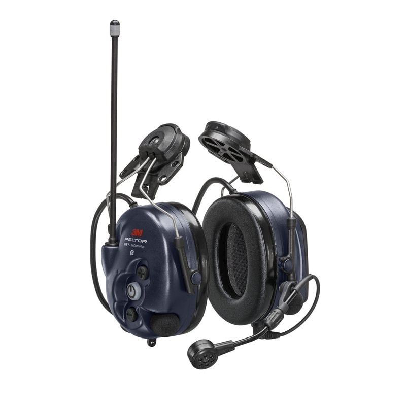 Product Image for Hörselkåpa WS LiteCom Plus med hjälmfäste, Bluetooth & PMR446 MHz, analogt, MT73H7P3E4410WS6EU