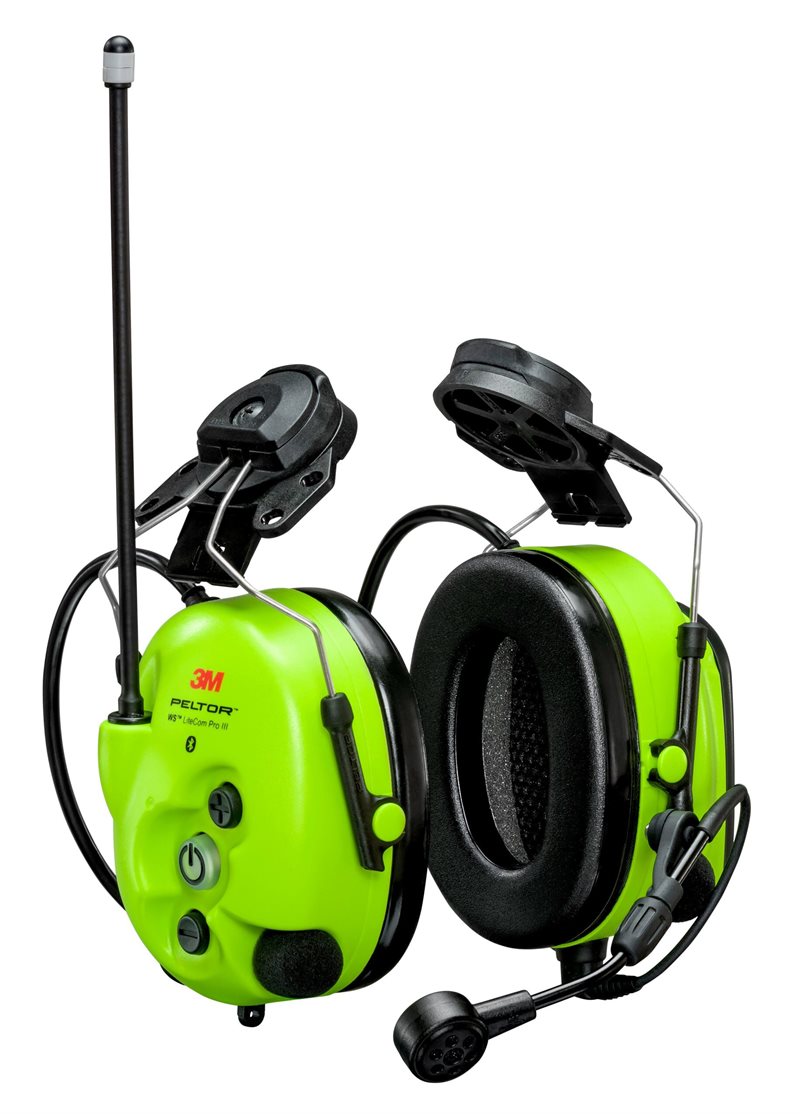 Product Image for Hörselkåpa WS LiteCom PRO III GB med hjälmfäste, 32 dB, PMR446 MHz, analogt/digitalt, MT73H7P3E4D10EU GB