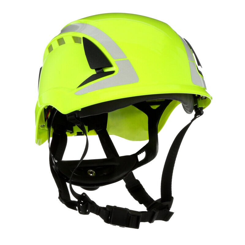 Product Image for Skyddshjälm SecureFit X5000, ventilerad, varselgul med reflex, X5014V‑CE