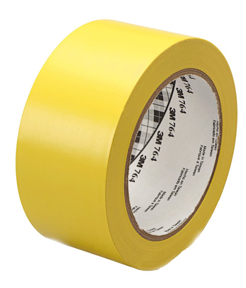 Product Image for Golvmarkeringstejp 764I, gul, 50 mm x 33 m