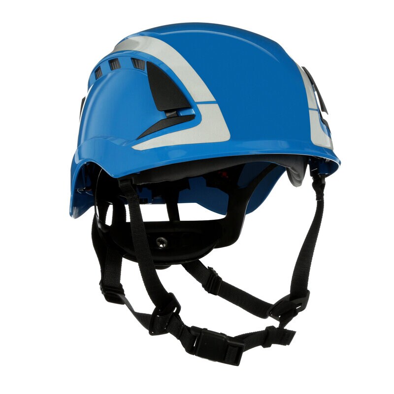 Product Image for Skyddshjälm SecureFit X5000, ventilerad, blå med reflex, X5003V-CE
