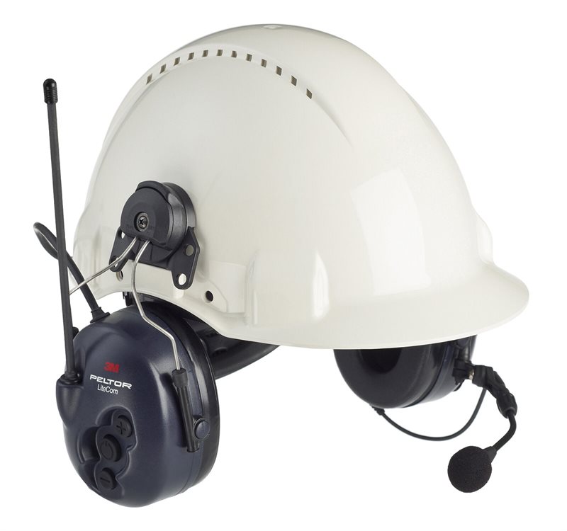Product Image for Hörselkåpa LiteCom med hjälmfäste, 33 dB, PMR 446 MHz, MT53H7P3E4400-EU