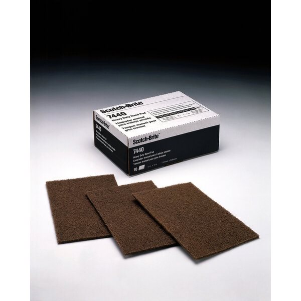 Product Image for Grovark Cut & Polish 7440, medium korn, brun, 155x225 mm