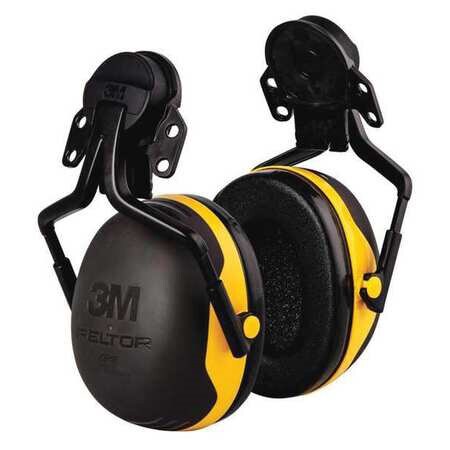 Product Image for Hörselkåpa, hjälmmonterad, gul, X2P5E