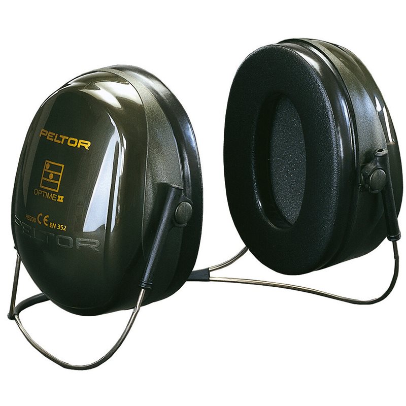 Product Image for Hörselkåpa Optime II med nackbygel, grön, H520B-408-GQ
