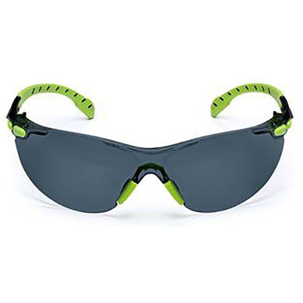 Product Image for Skyddsglasögon Solus 1000, grå lins med reptålig anti-fog-beläggning, grön/svart båge, S1202SGAF-EU