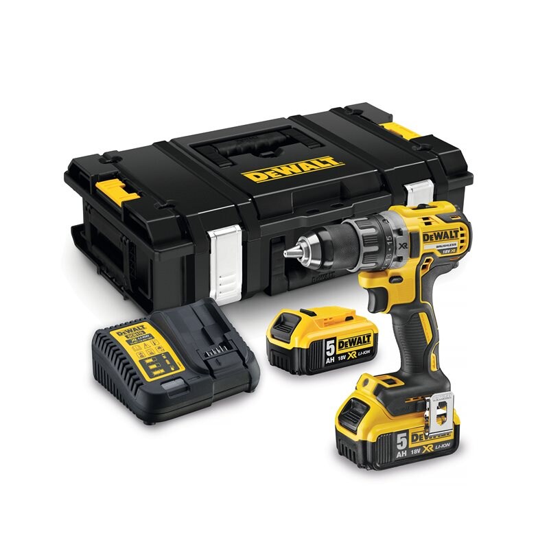 Product Image for Skruvdragare 18V, DCD791P2, med 2 st 5,0 Ah batterier & laddare