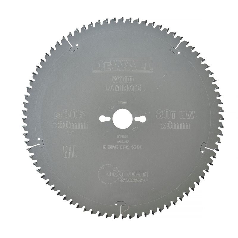Product Image for Cirkelsågklinga för trä, aluminium & PVC, 305x30 mm, 80T, DT4288
