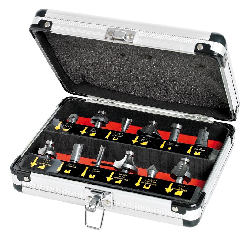 Product Image for Frässtålsats, 12-delar, 8 mm