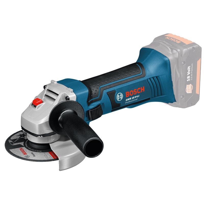 Product Image for Vinkelslip GWS 18-125, utan batteri & laddare
