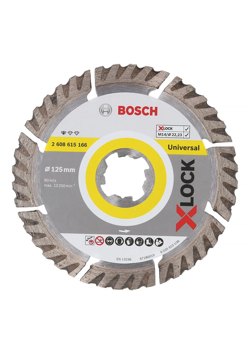 Product Image for Diamantskiva XL STD, universal, 125x22,23 mm