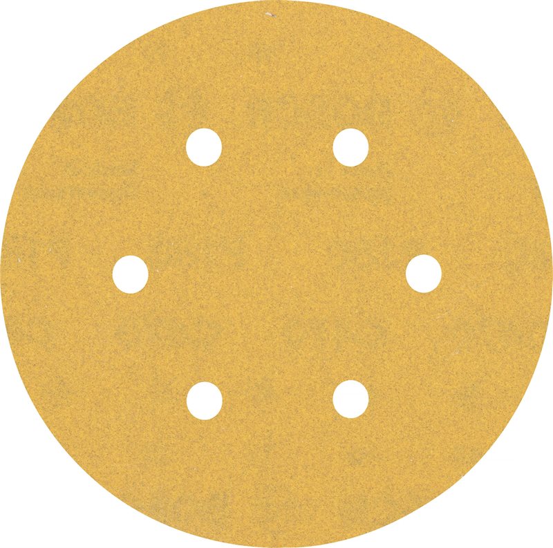 Product Image for Excenterslippapper, 150 mm, 6 hål, K180, 5-pack