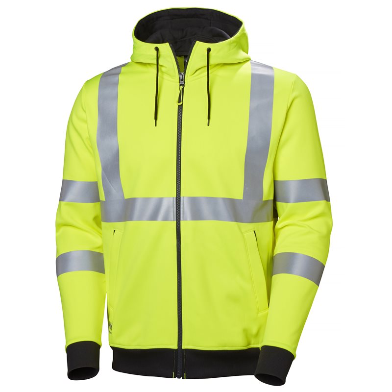 Product Image for Luvtröja Addvis helzip, klass 3, gul