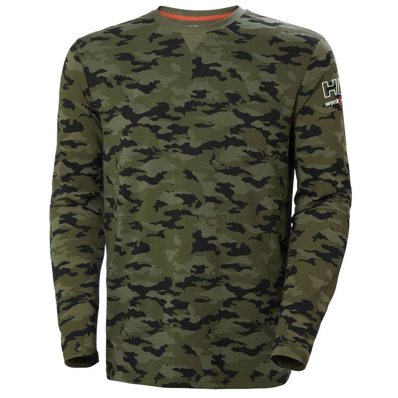 Product Image for Långärmad T-shirt Kensington, camouflage