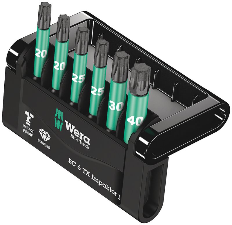 Product Image for Bitskassett Bit-Check TX Impaktor, 6 delar