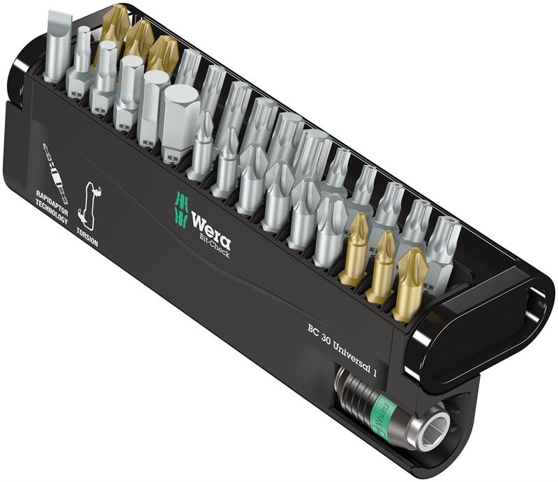 Product Image for Bitskassett Bit-Check 30 Universal 1, 30 delar