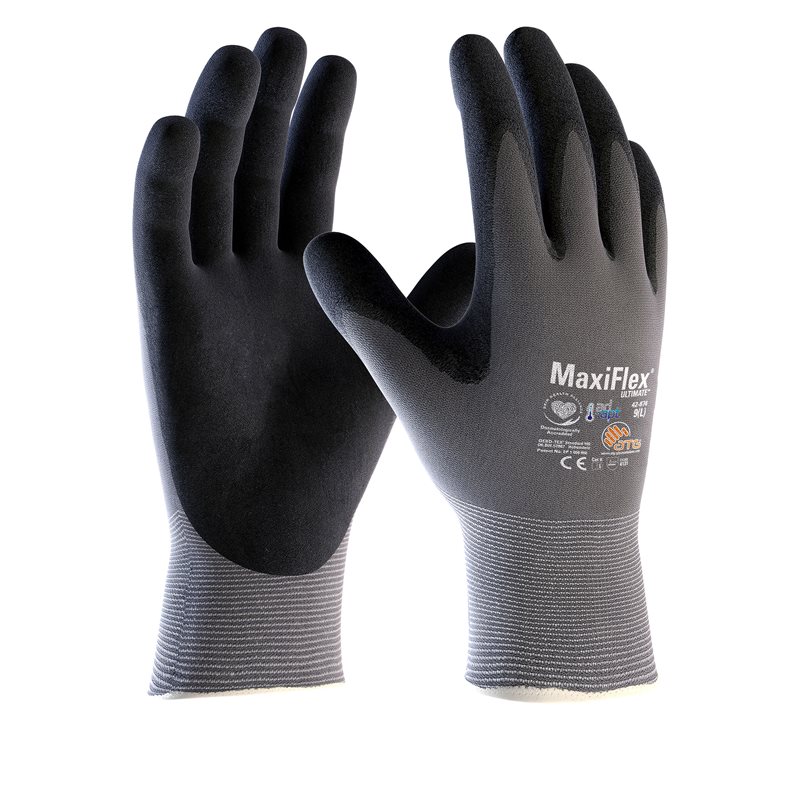 Product Image for Montagehandske Maxiflex Ultimate Adapt 42-874, grå/svart