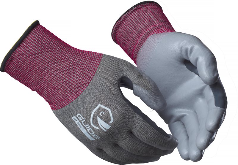 Product Image for Handske 6602, PU, skärskydd C, touch