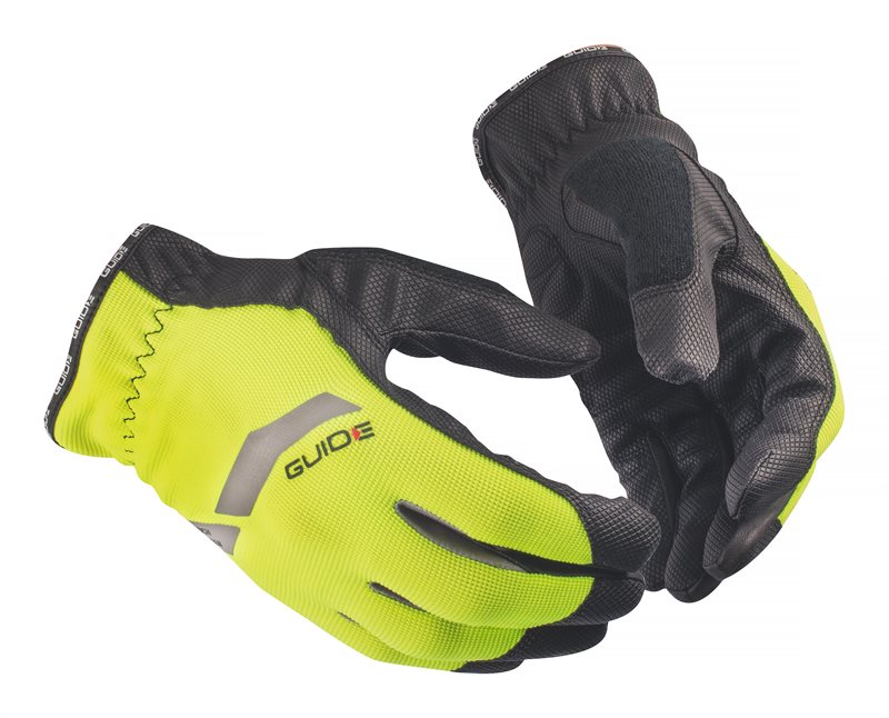 Product Image for Handske 5121, Hi-Viz, touch, syntet