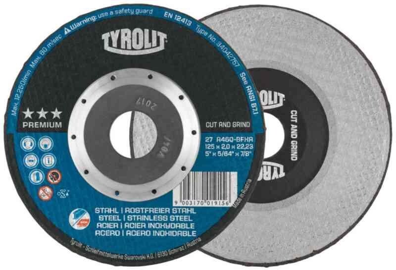 Product Image for Kapskiva Premium 2in1 125x2X22 A46Q 41F CUT & GRIND
