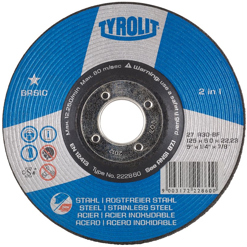 Product Image for Navrondell Basic 2in1 125X6X22.2 A30-BF