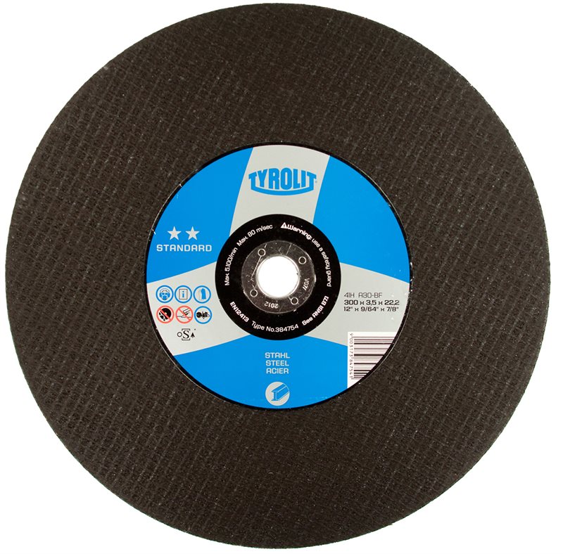 Product Image for Kapskiva Standard Stål 300X3.5X22.2 A30-BF STATIONÄR