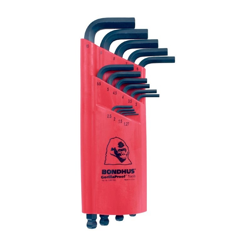 Product Image for Vinkelnyckelsats BLX15 med kula, 1,27-10 mm