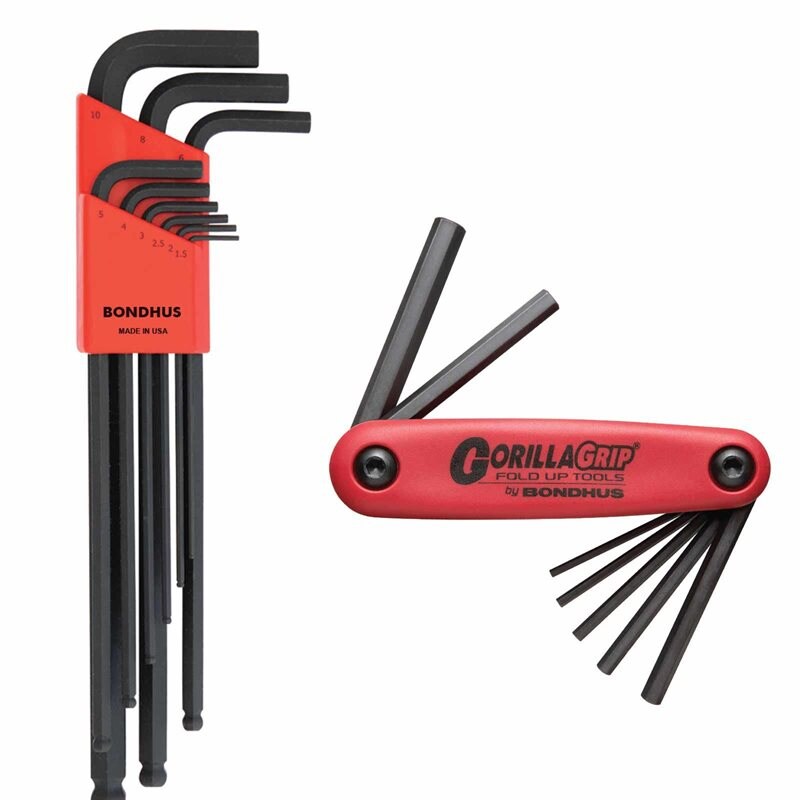 Product Image for Sexkantnyckelsats Gorilla BLX9, 1,5-10 mm plus 2-8 mm