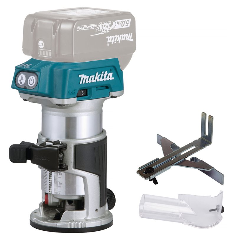 Product Image for Multifräs LXT DRT50Z, 6 & 8mm, utan batteri & laddare