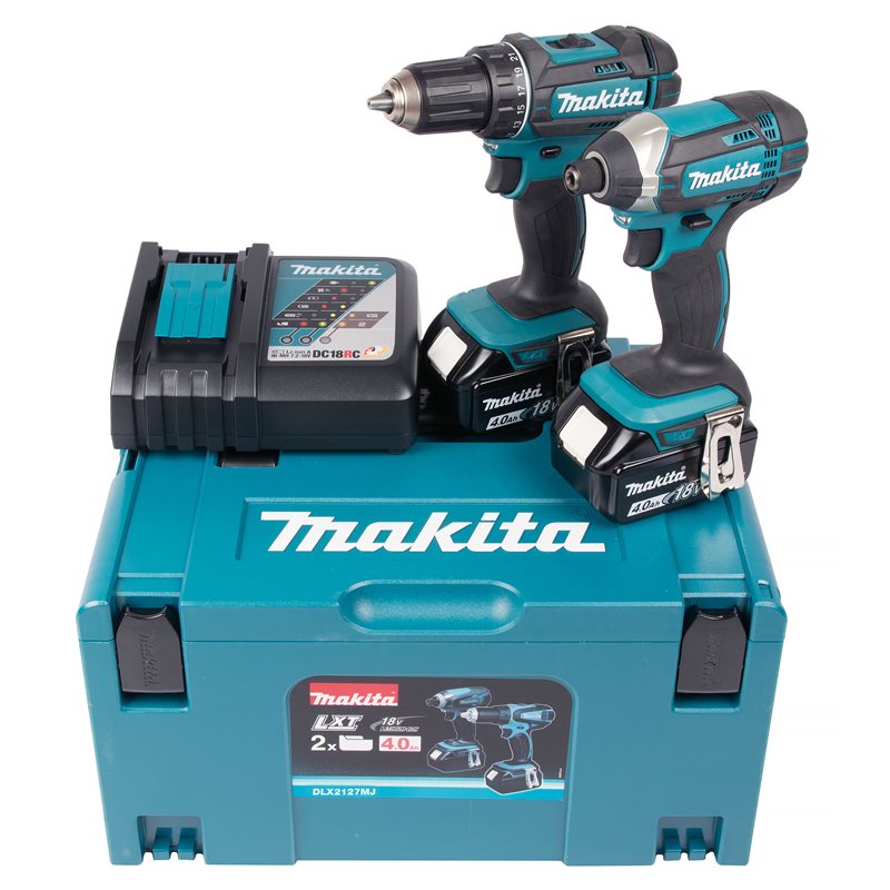 Product Image for Kombikit LXT DLX2127MJ, DDF482 & DTD152, inkl. 2st 4,0Ah-batterier & Makpac