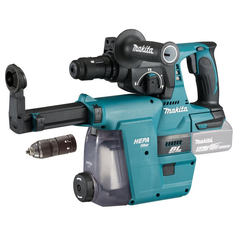 Product Image for Kombihammare LXT DHR243ZJW med dammsug DX07, utan batteri & laddare