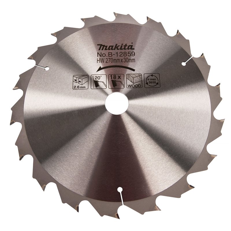 Product Image for Sågklinga B-12859 270x30x2.4mm 18T trä