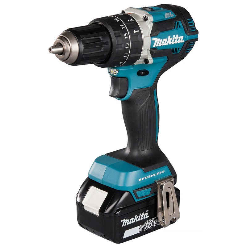Product Image for Slagborrmaskin LXT DHP484RTJ, inkl. 2 st 5,0Ah-batterier, laddare & Makpac