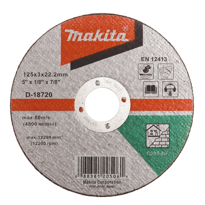 Product Image for Kapskiva för sten, 125x3x22,2 mm