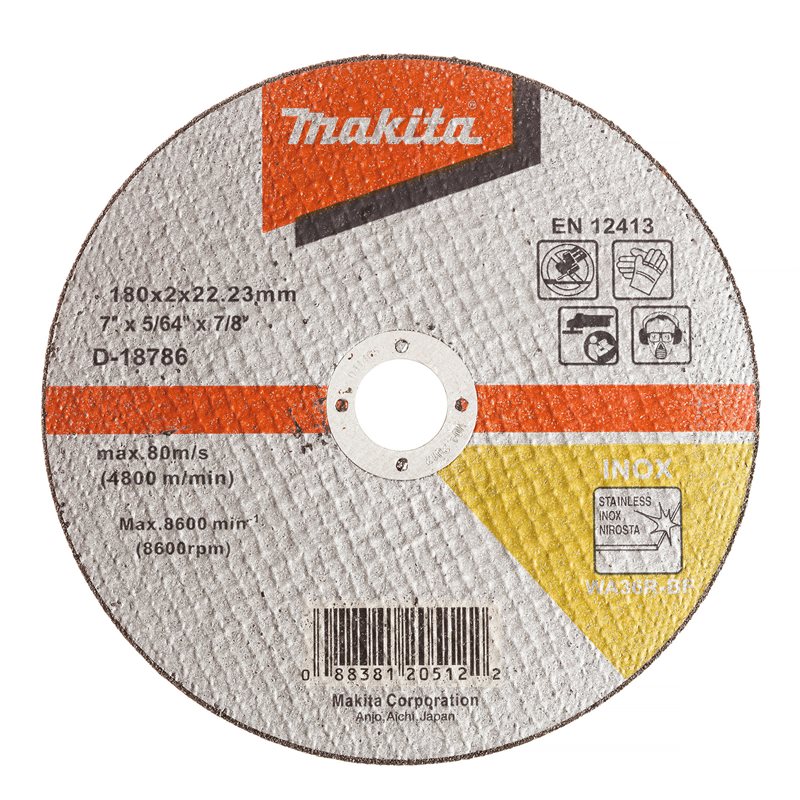 Product Image for Kapskiva för rostfritt, 180x2x22,23 mm